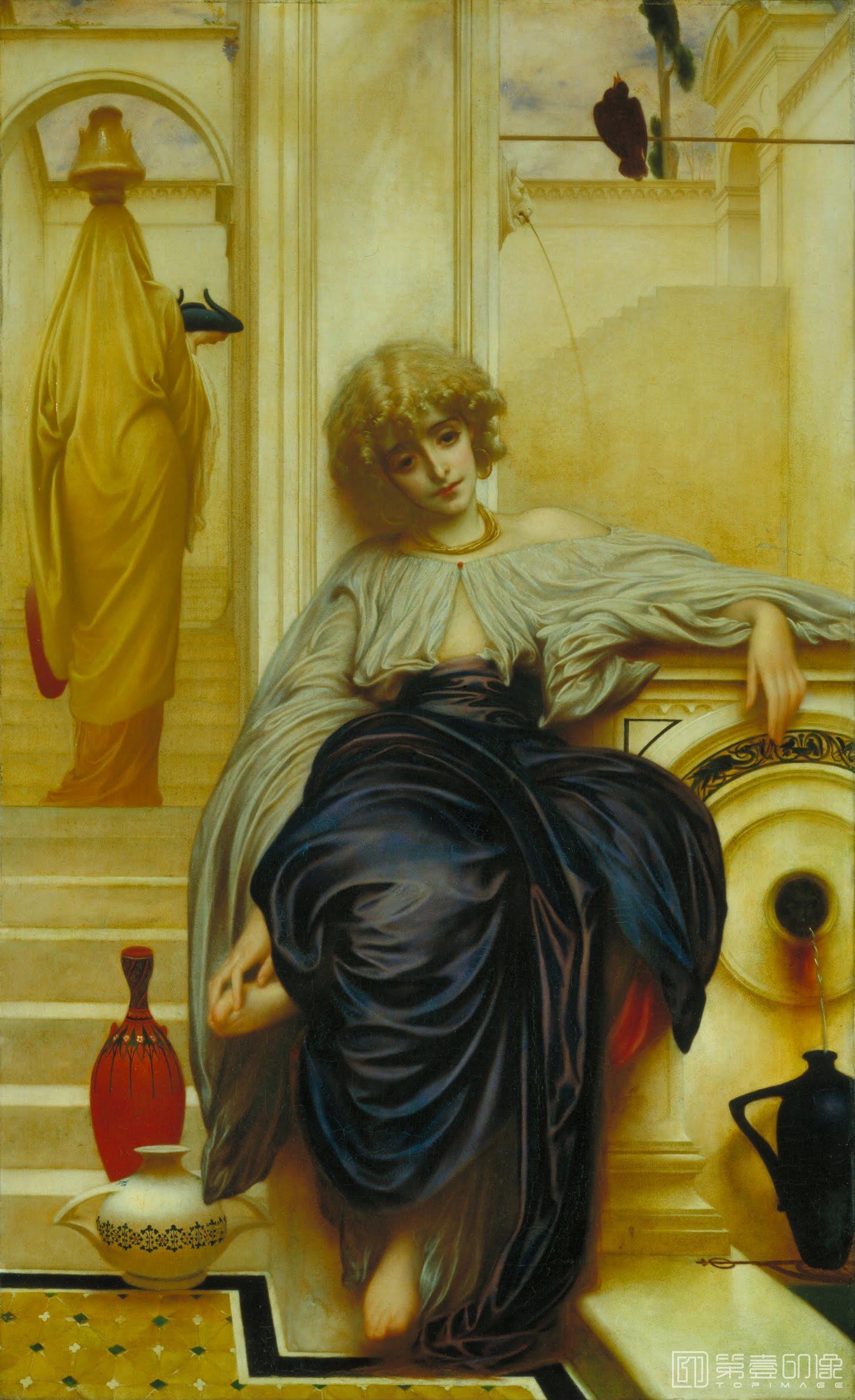 油画-佛雷德里克.莱顿 Frederic Leighton作品集-22